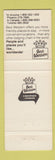 Matchbook Cover - Best Western Foodergong Lodge Ephrata PA