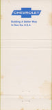 Matchbook Cover - Paul Stine Chevrolet Selinsgrove PA 30 Strike
