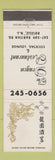 Matchbook Cover - Dragon Chinese Restaurant Roselle NJ
