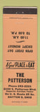 Matchbook Cover - The Patterson Restaurant Dayton OH