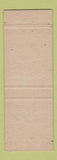 Matchbook Cover - Hoffman Market Allentown PA