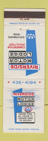 Matchbook Cover - Riverside Motor Lodge Gatlinburg TN