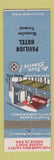 Matchbook Cover - Pavilion Hotel Montpelier VT