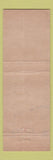 Matchbook Cover - Pavilion Hotel Montpelier VT