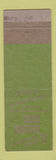 Matchbook Cover - Hotel Vendome Evansville IN