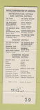 Matchbook Cover - Charter House Hotels