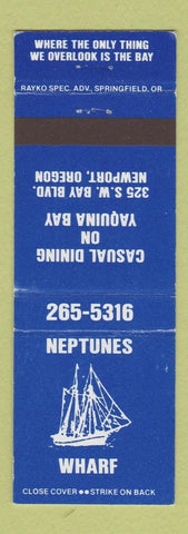 Matchbook Cover - Neptunes Wharf Newport OR