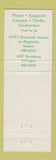 Matchbook Cover - Ottavio's Italian Restaurant Santee El Cajon CA