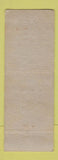 Matchbook Cover - Fife Lake Hotel SK Queen Elizabeth Coronation