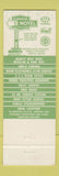 Matchbook Cover - Colonial Motel Best Western Kansas City KS