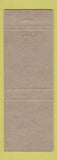 Matchbook Cover - Tracy Roupp Autoline oil distributor South Williamsport PA