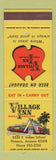 Matchbook Cover - Village Inn Pizza Phoenix AZ