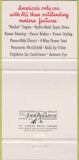 Matchbook Cover - Oldsmobile Rocket Hamberger Jersey Shore PA 30 Strike