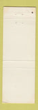 Matchbook Cover - Village House Restaurant Franconia NH