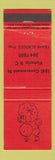Matchbook Cover - Poodle Victoria BC