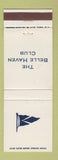 Matchbook Cover - The Belle Haven Club Greenwich CT