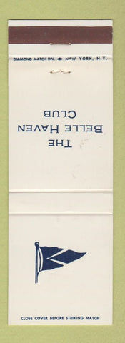 Matchbook Cover - The Belle Haven Club Greenwich CT