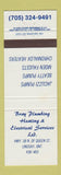 Matchbook Cover - Bray Plumbing Heating Lindsay ON