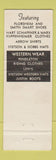 Matchbook Cover - Morris Men's Shop Clothes Chicago IL Levi's Jeans