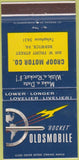 Matchbook Cover - Oldsmobile Rocket Croop Berwick PA 30 Strike