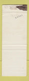Matchbook Cover - Fireside Dining Room Gorham NH