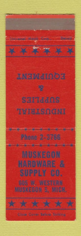 Matchbook Cover - Muskegon Hardware & Supply Muskegon MI