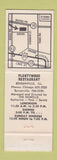 Matchbook Cover - Plentywood Restaurant Bensenville IL WEAR