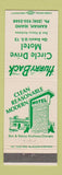 Matchbook Cover - Circle Drive Motel Kamiah ID