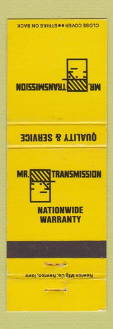 Matchbook Cover - Mr Transmission