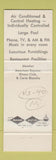 Matchbook Cover - Gateway Motor Inn New Castle DE