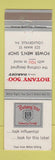 Matchbook Cover - Botany 50 Men's Clothes Power Collegeville PA