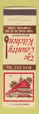 Matchbook Cover - The Country Kitchen Stamford CT
