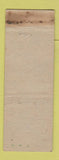 Matchbook Cover - Slick's Laundry Gary IN WEAR