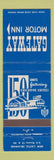 Matchbook Cover - Gateway Motor Inn New Castle DE