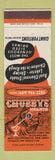 Matchbook Cover - Chubbys Hearth Restaurant West Collingswood NJ