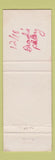 Matchbook Cover - Motor House Williamsburg VA WEAR