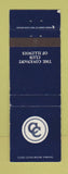 Matchbook Cover - Covenant Club of IL WEAR