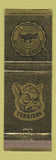 Matchbook Cover - Wofford College Terriers Spartanburg SC WEAR