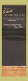 Matchbook Cover - Wofford College Terriers Spartanburg SC WEAR