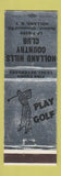 Matchbook Cover - Holland Hills Country Club Holland NY