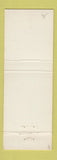 Matchbook Cover - Holland Hills Country Club Holland NY
