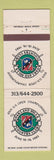 Matchbook Cover - Oakland Hills Country Club 1985 US Open Championship WEAR