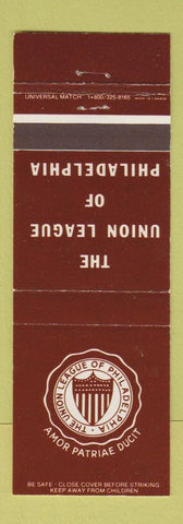Matchbook Cover - Union League of Philadelphia PA WEAR