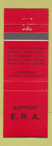 Matchbook Cover - Equal Rights Ammendment ERA