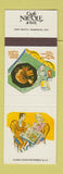 Matchbook Cover - Cafe Nicole & Bar Toronto York Ottawa ON New York City