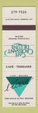 Matchbook Cover - Cafe Croissant De Lune Montreal QC