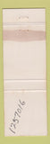 Matchbook Cover - Branson Cafe MO WEAR