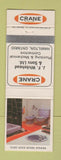 Matchbook Cover - Crane Bathroom Fixtures Hamilton ON JF Whitehead