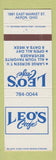 Matchbook Cover - Leo's Cafe Akron OH