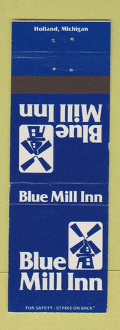 Matchbook Cover - Blue Mill Inn Holland MI